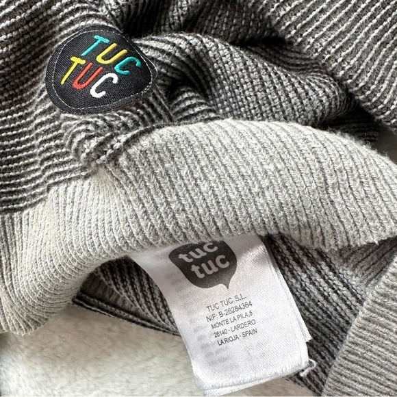 ⭐️ 5 for $25 TUC TUC Spain Kids Gray PLAY Sweater with Front Zipper Size 2 - Picture 5 of 6